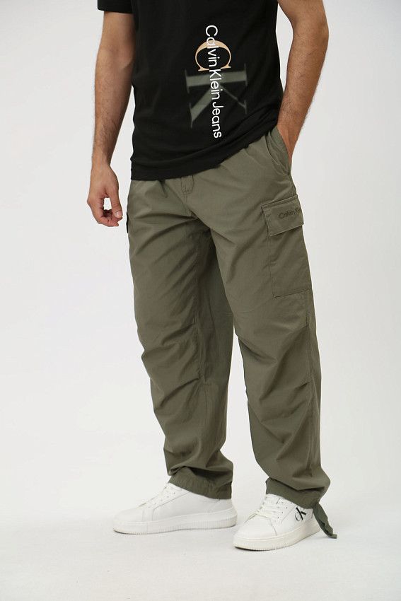 Брюки Calvin Klein Jeans Зеленый