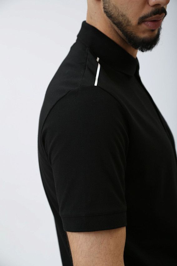 Поло Karl Lagerfeld Черный