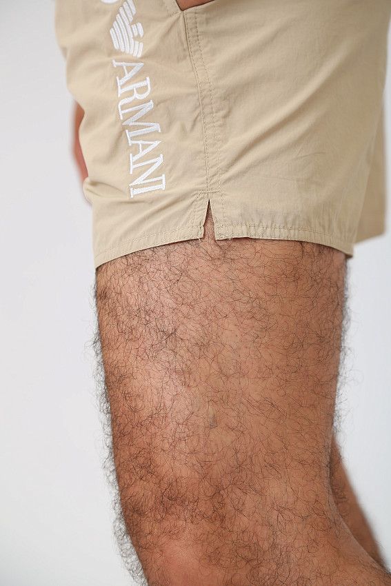 Шорты плавательные  Emporio Armani Бежевый