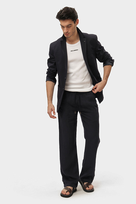Брюки льняные Karl Lagerfeld