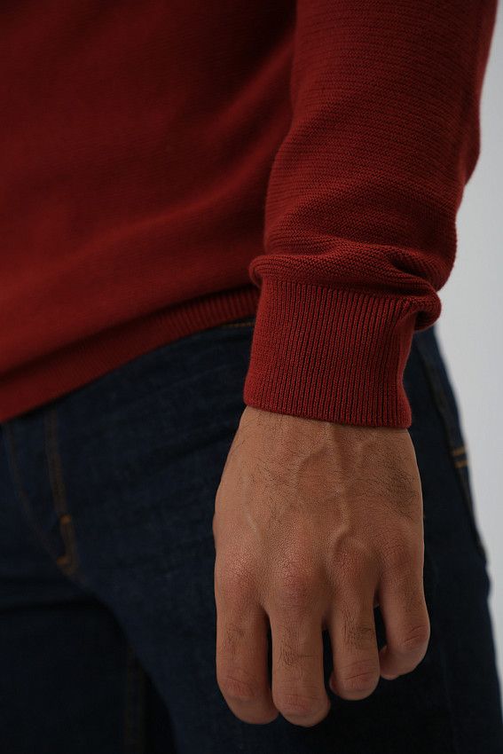 Джемпер Mustang Бордовый