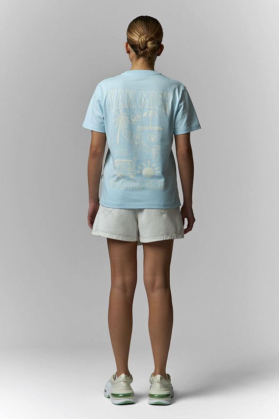 Футболка Van Mich Голубой
