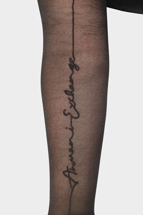 Колготки Armani Exchange Черный