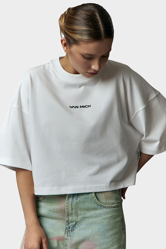 Кроп-топ Van Mich Белый