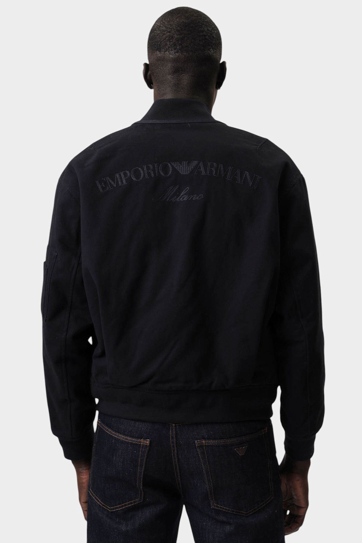 Бомбер Emporio Armani Синий