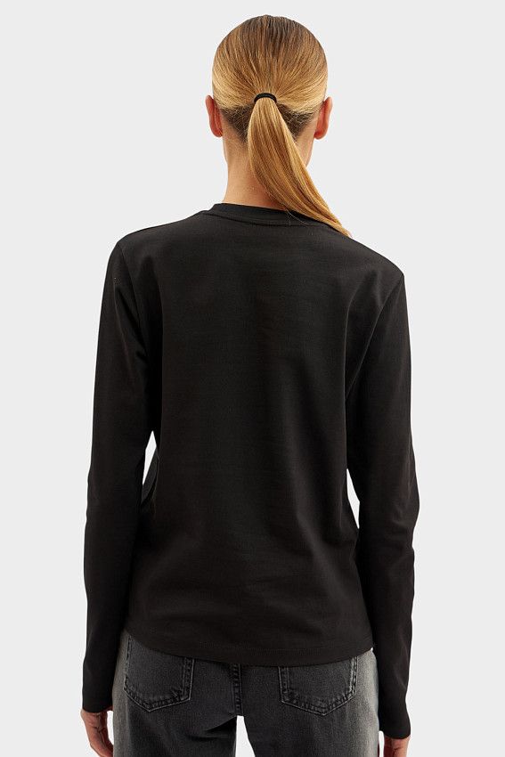 Лонгслив Van Mich Черный