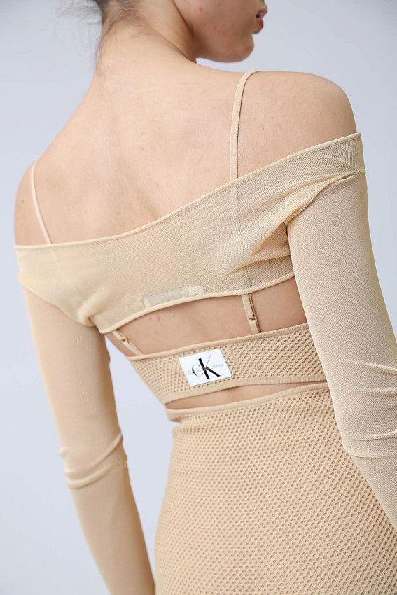 Платье д/р Calvin Klein Jeans Бежевый