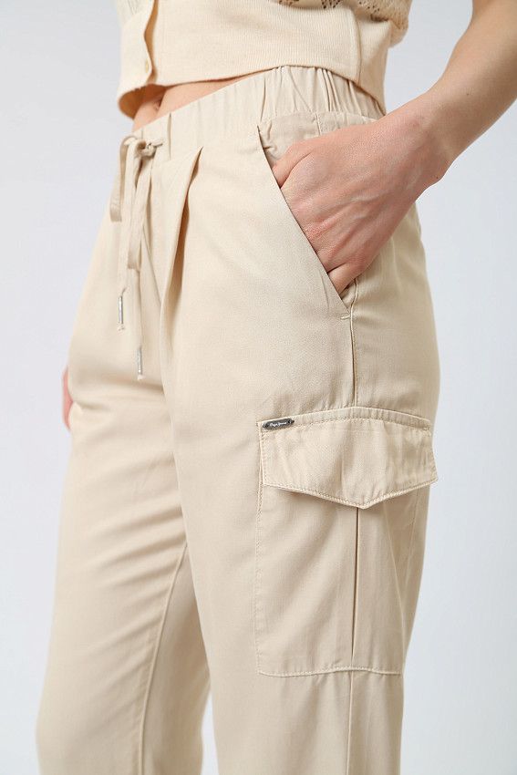 Брюки Pepe Jeans Бежевый
