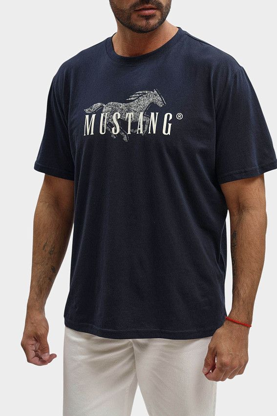 Футболка Mustang Синий