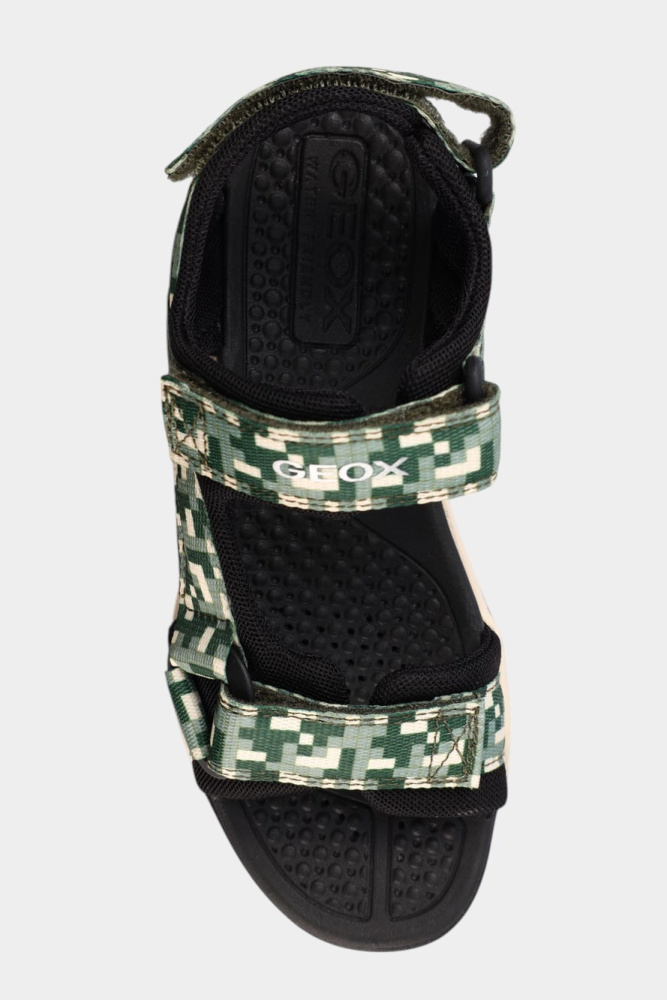 J450RE01411C Сандалии Geox Зеленый