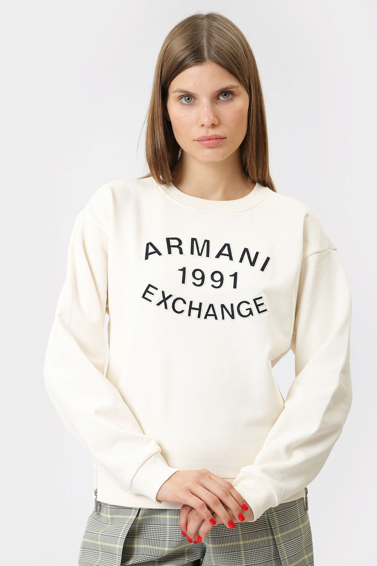 Свитшот Armani Exchange Белый