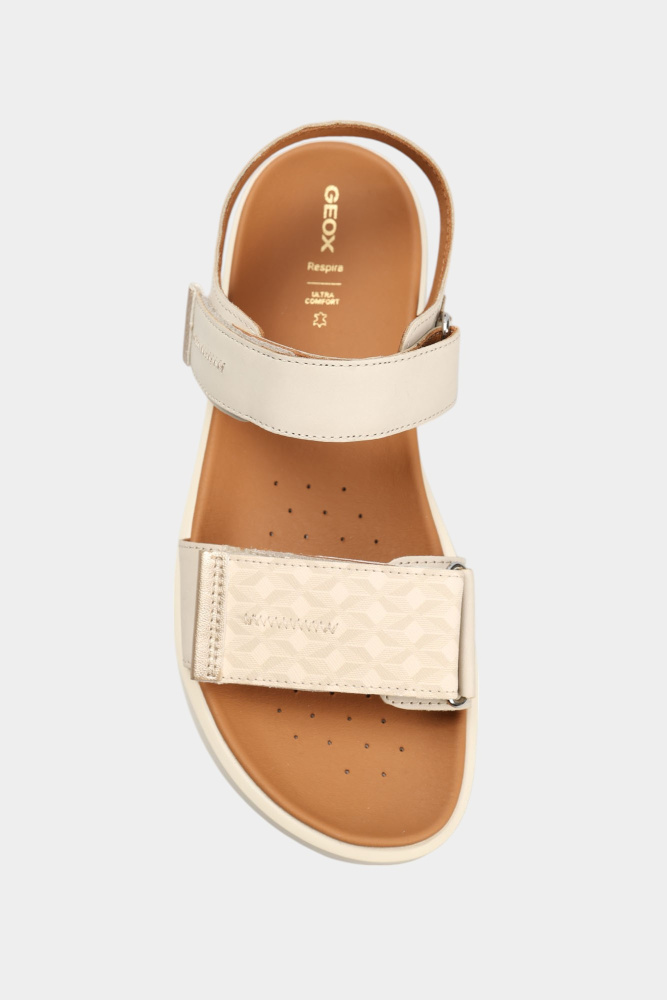 D45PAE04304C Сандалии Geox Бежевый