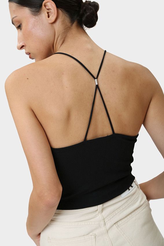 Топ Calvin Klein Jeans Черный