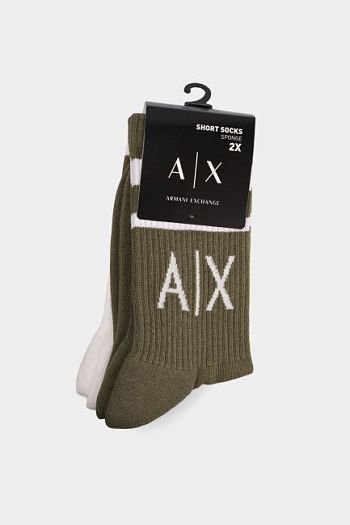 Носки из хлопка Armani Exchange