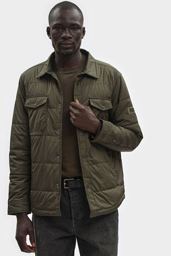 Куртка демисезонная хаки Pepe Jeans