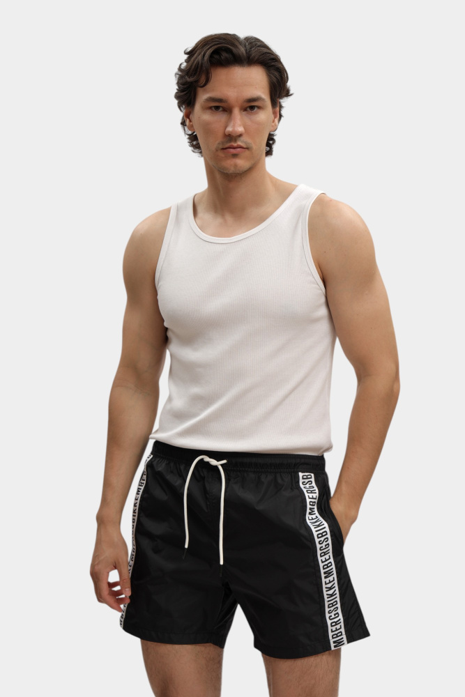 BKK25MBM04 Шорты плавательные Bikkembergs Черный