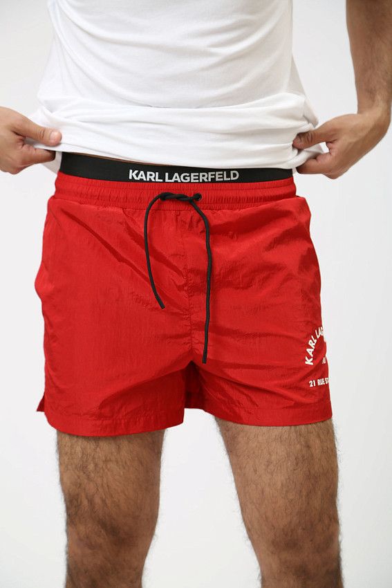 Шорты плавательные Karl Lagerfeld Красный