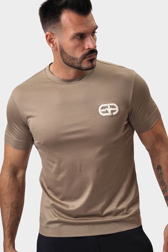 Футболка Emporio Armani Бежевый