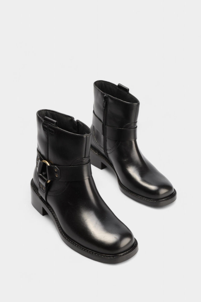 D565QB000FF Казаки Geox Черный