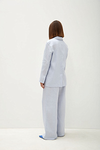 Пиджак изо льна прямого кроя The Hills