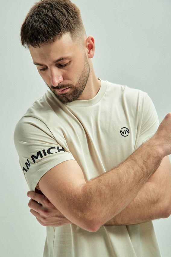 Футболка Van Mich Бежевый