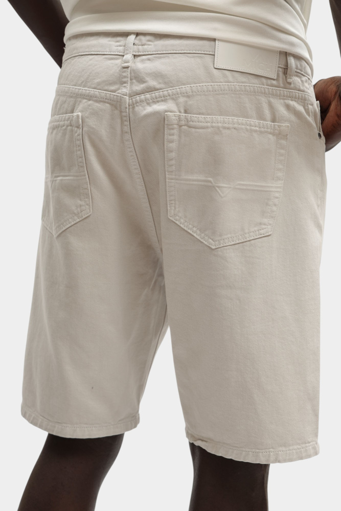 VM-OMA-33-618 Шорты джинсовые Van Mich Бежевый