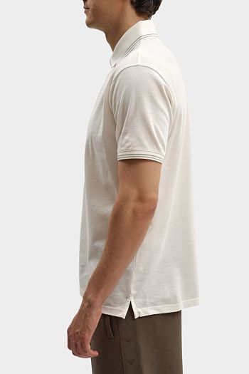 Поло из хлопка Emporio Armani