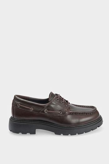 Туфли casual кожаные коричневые Geox