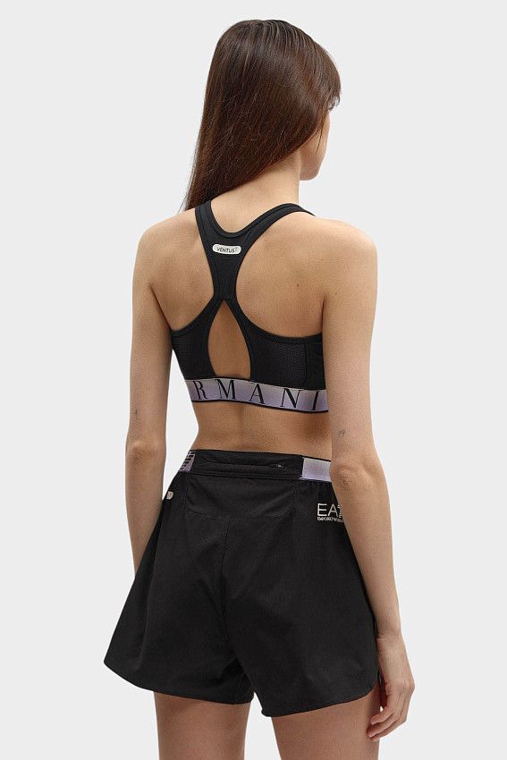 Топ спортивный EA7 Черный