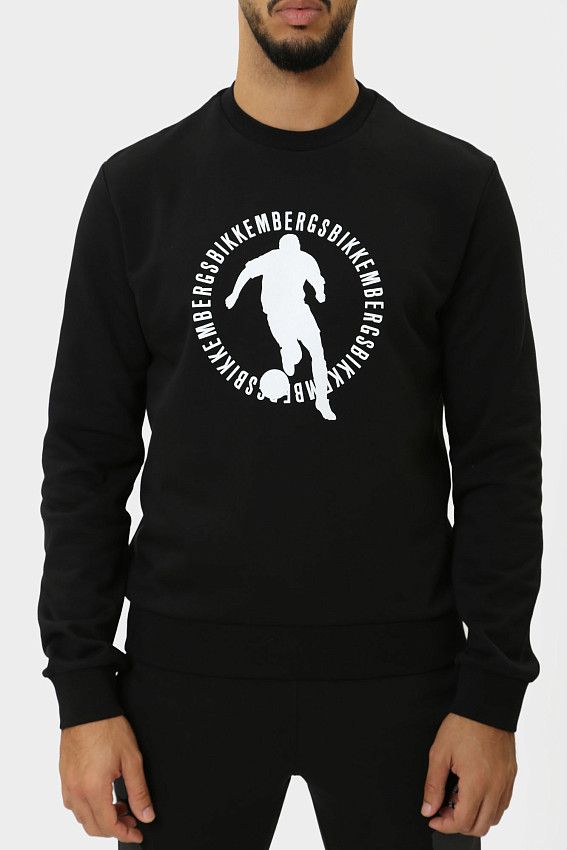 Свитшот Bikkembergs Черный