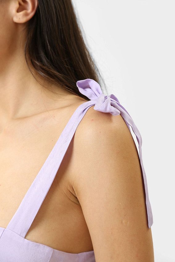 Платье Armani Exchange Фиолетовый