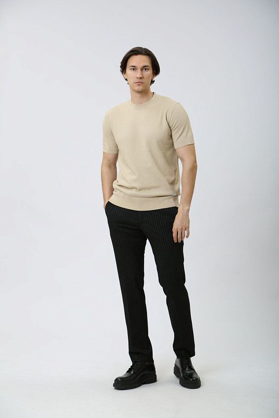 Футболка трикотажная Karl Lagerfeld Бежевый