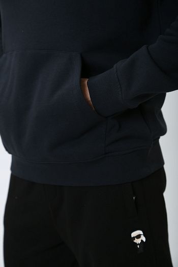 Свитшот хлопковый синий Armani Exchange