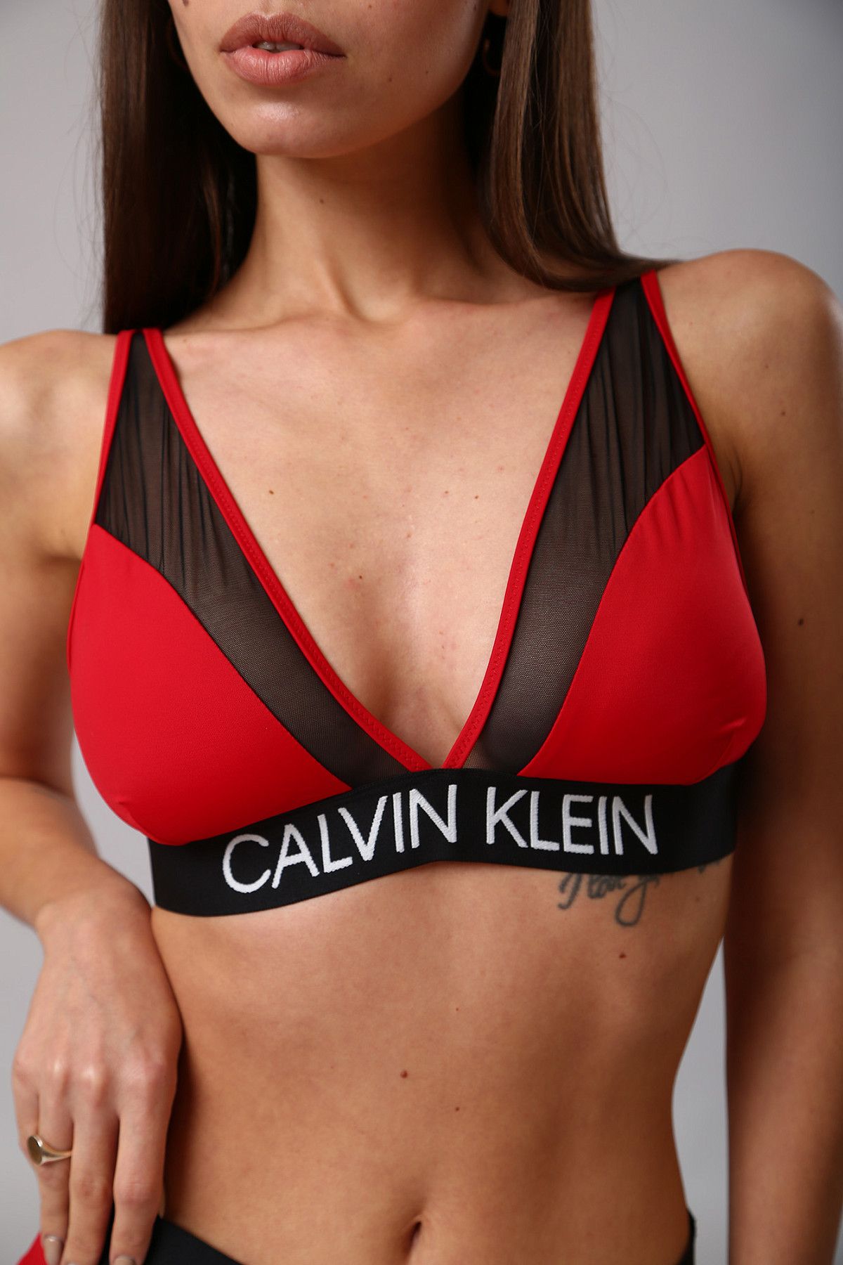 Верх от купального костюма Calvin Klein Underwear Красный
