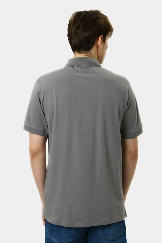 Поло Karl Lagerfeld Серый