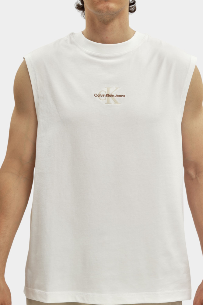 J30J327493 Майка Calvin Klein Jeans Белый