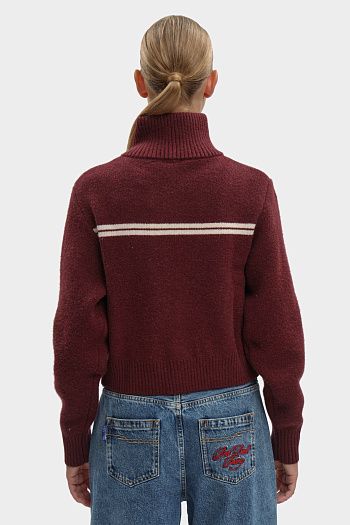 Джемпер шерстяной синий Pepe Jeans