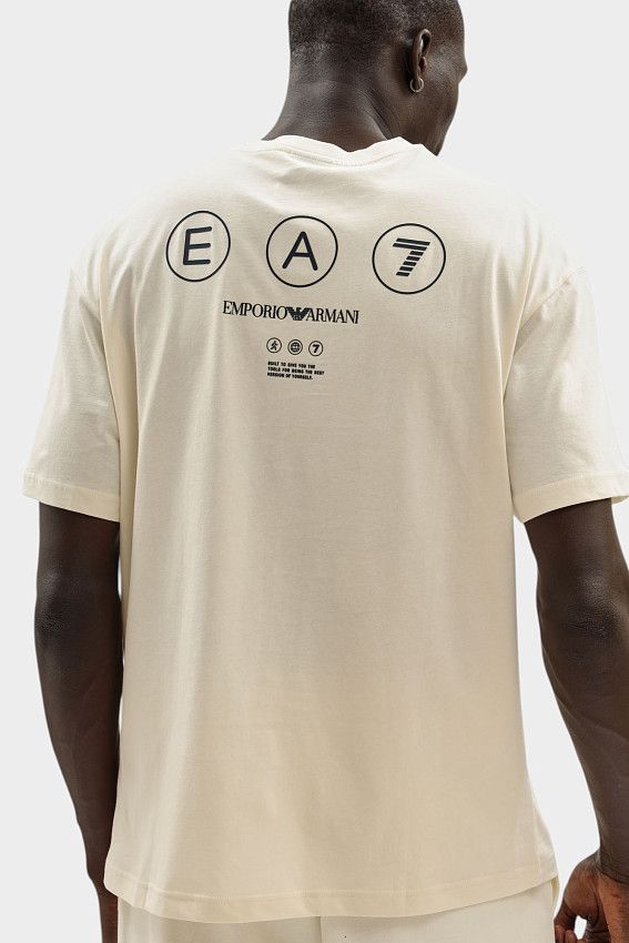 Футболка EA7 Бежевый