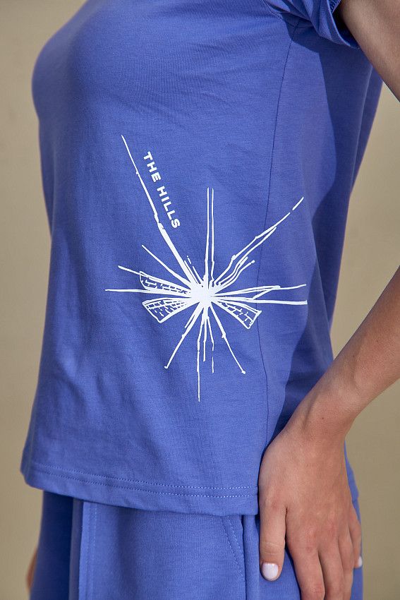 Футболка The Hills Фиолетовый