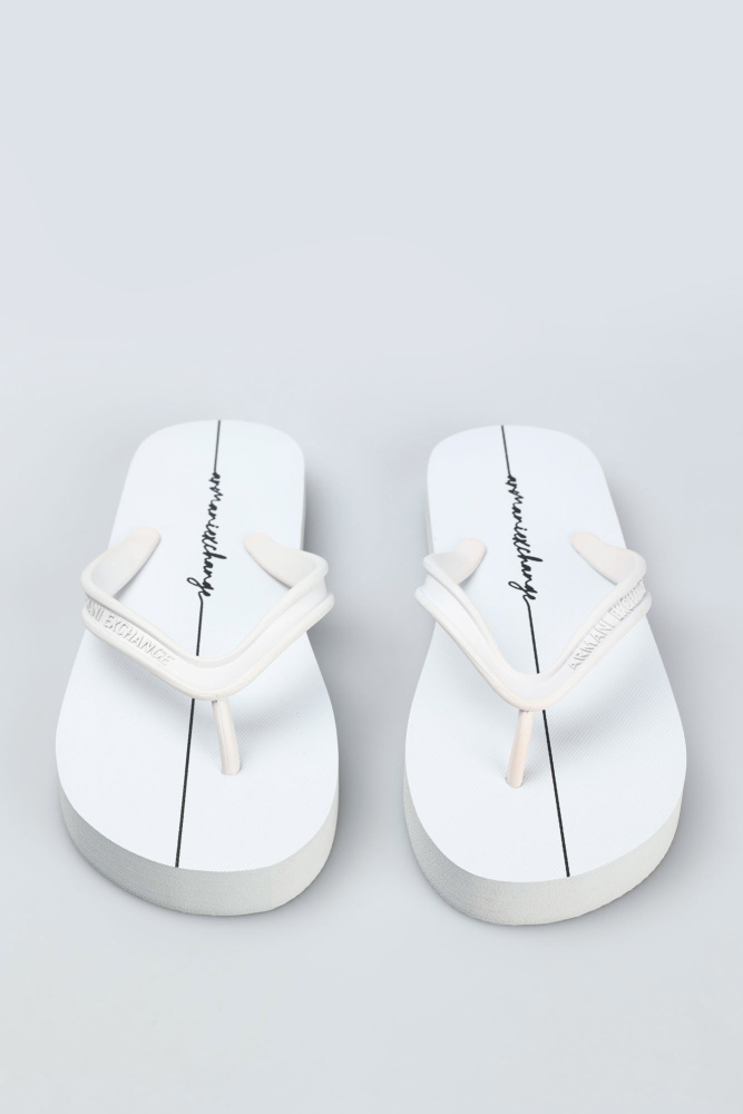 XDQ010_XV700 Шлепанцы Armani Exchange Белый