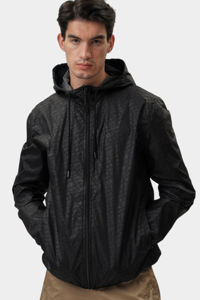 BMG0869 Ветровка Bikkembergs Черный