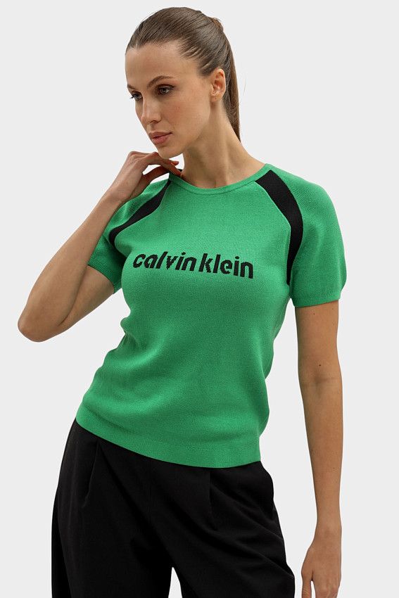Футболка Calvin Klein Jeans Зеленый