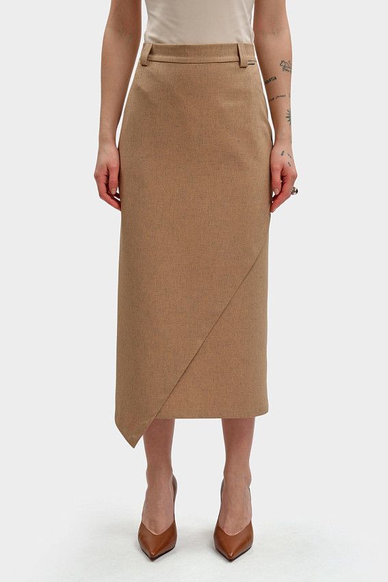 Юбка The Hills Бежевый