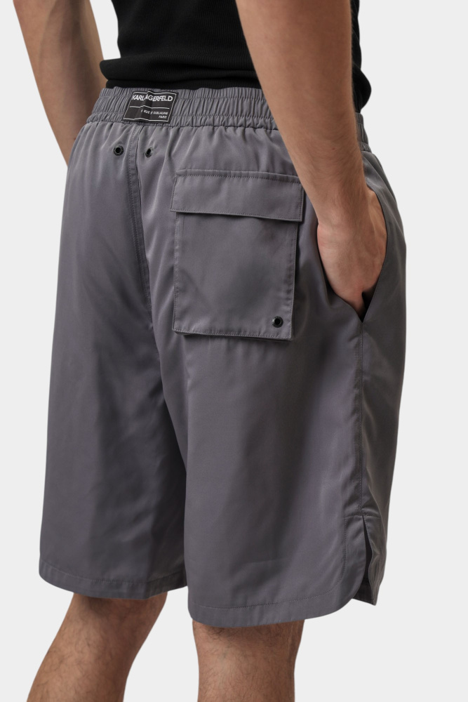 A1M46009 Шорты плавательные Karl Lagerfeld Серый