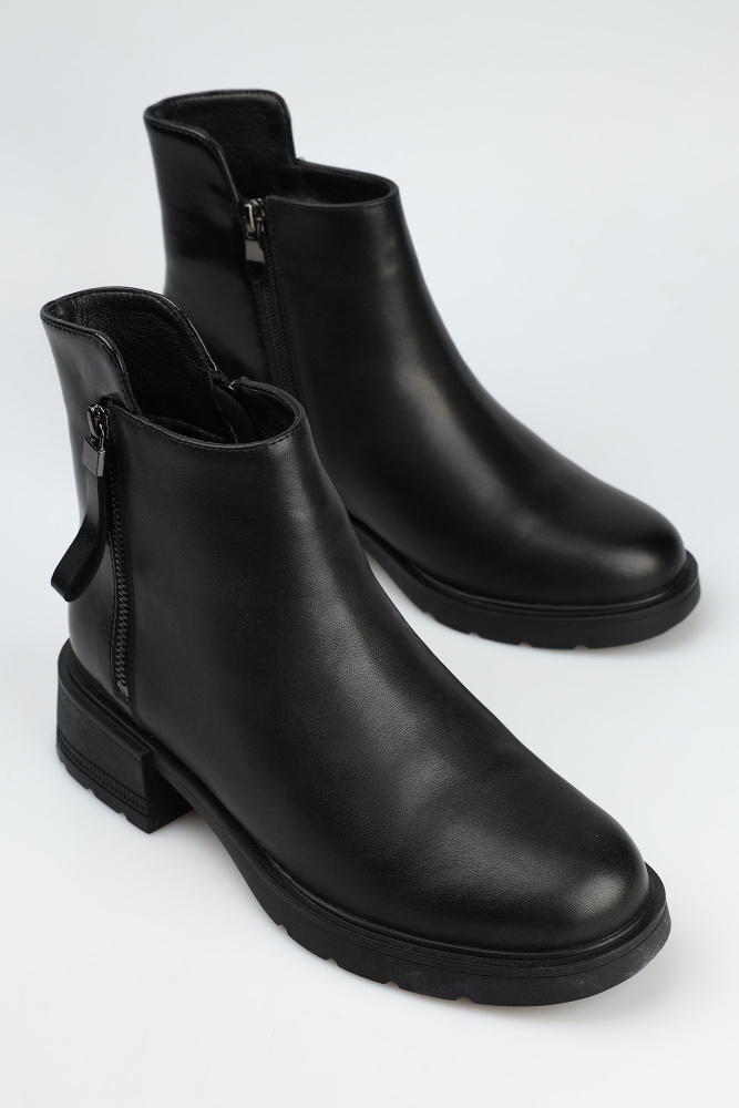 MC12105-WM/8 нат.мех Ботинки жен кожа чер. Ботинки Marc Cony Черный