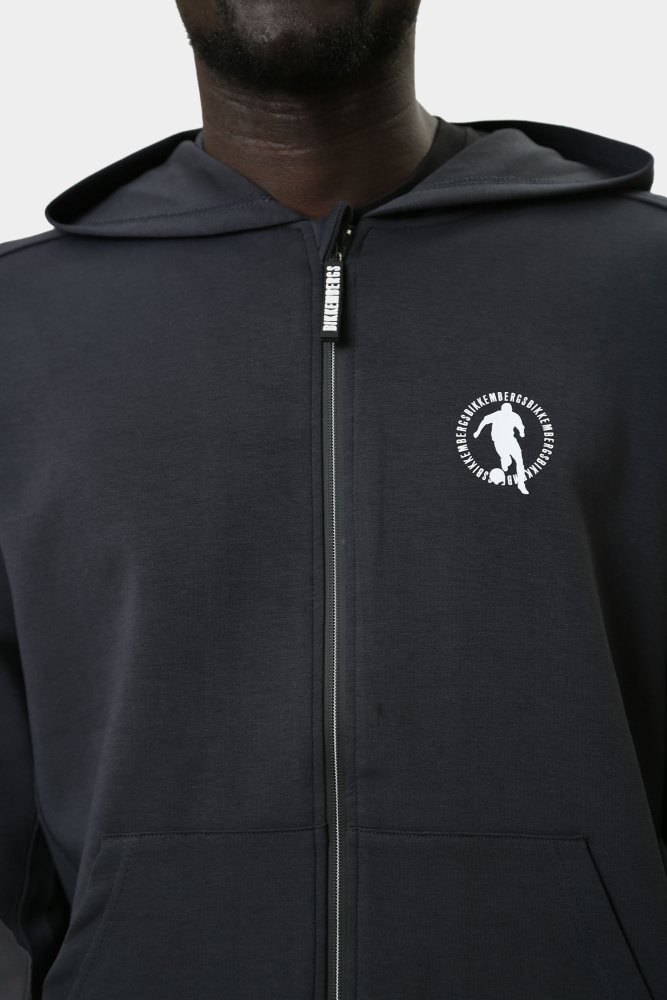 PBMF0436 Толстовка с капюшоном Bikkembergs Синий