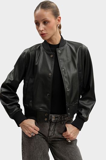 Куртка кожаная Armani Exchange