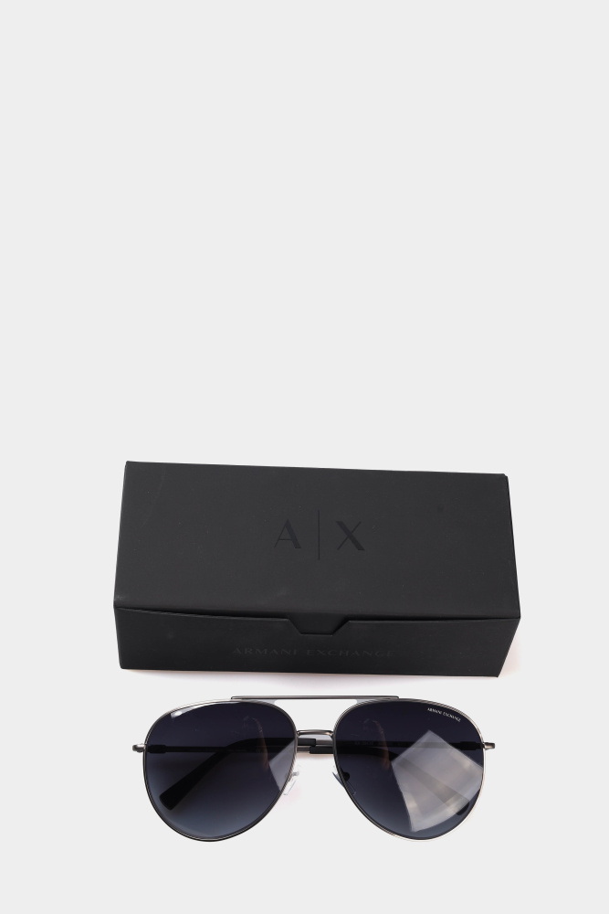 0AX2043S60178 Очки в комплекте с футляром Armani Exchange Серебряный