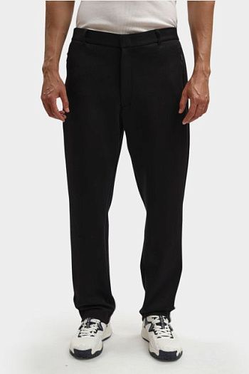 Брюки спортивные хлопковые черные Armani Exchange