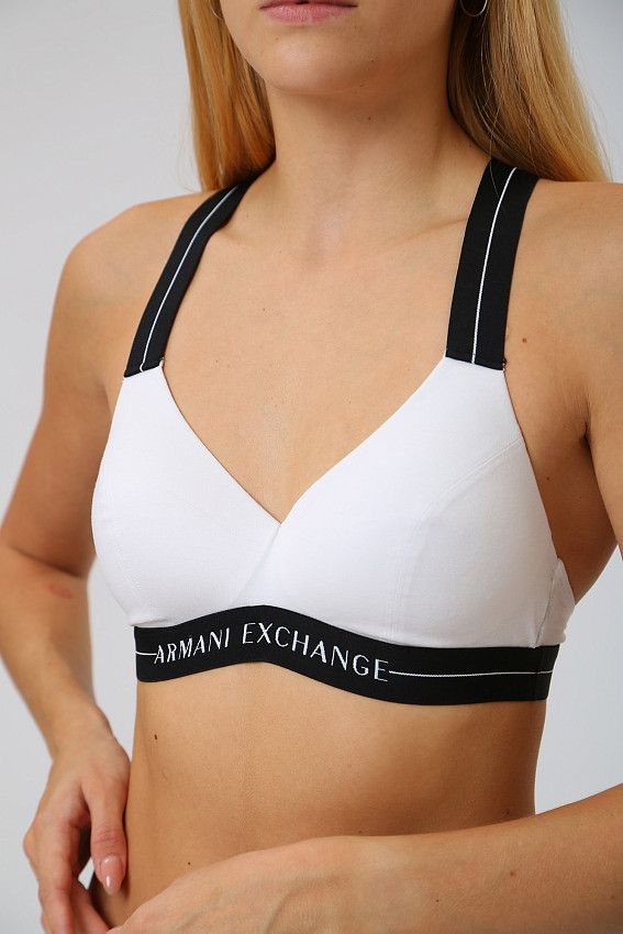Бюстгальтер Armani Exchange Белый